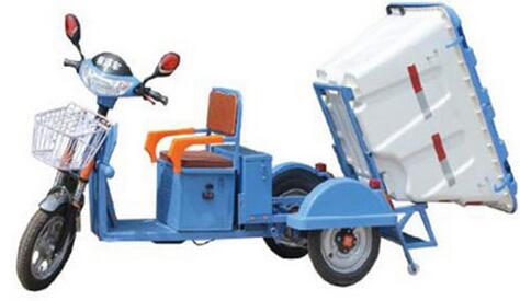 三輪垃圾清運車保潔車使用于物業小區環衛處的情況