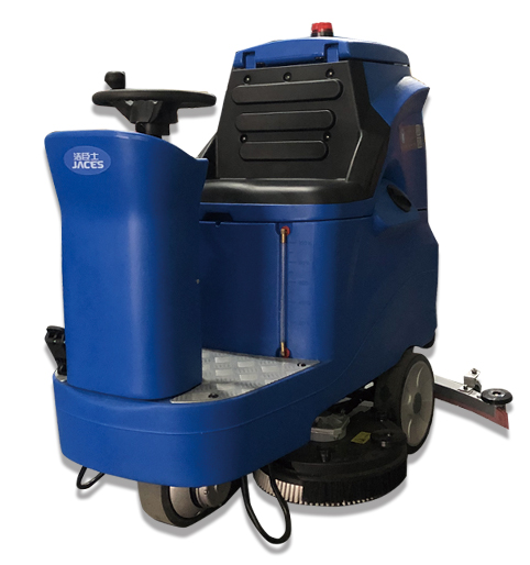 地庫用電動駕駛式洗地機：節能環保、助力提高工作效率！